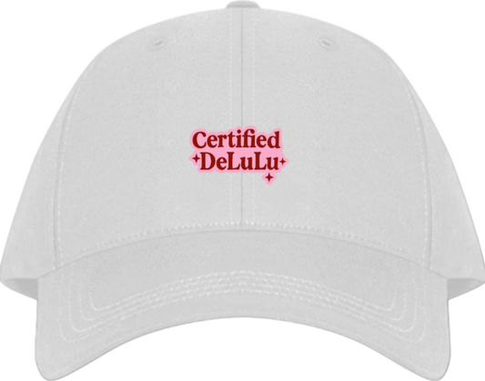 Certified DeLulu Baseball cap White 84