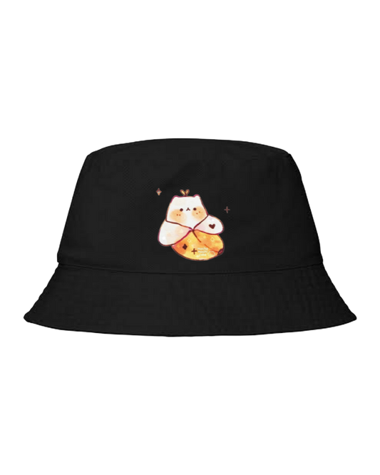 bunny Bucket hat Fishman hat cap Black 83