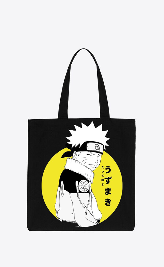 Naruto Shippuden tote bag Black 88