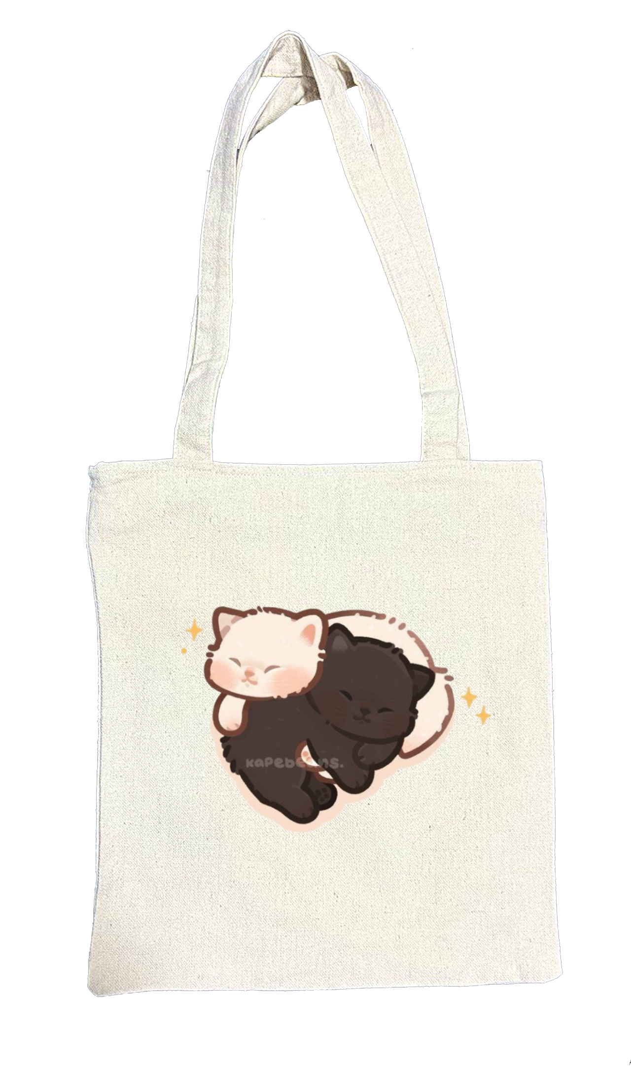 cat tote bag White 88