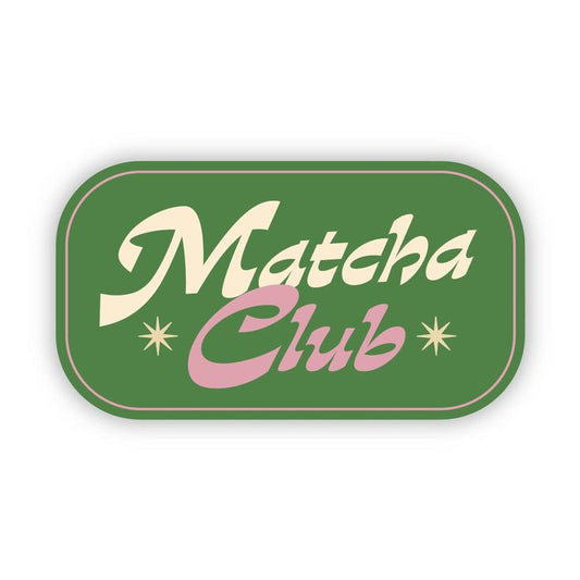 Sticker coffee Matcha Club 89
