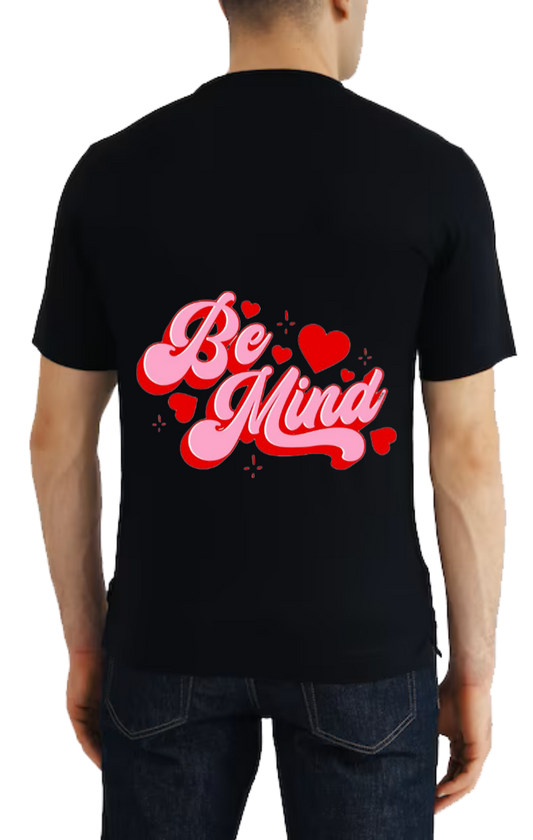 Be Mind t- shirt One Size Black back 89