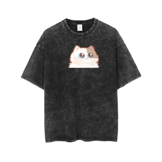 cat One Size t- shirt  Washed 89