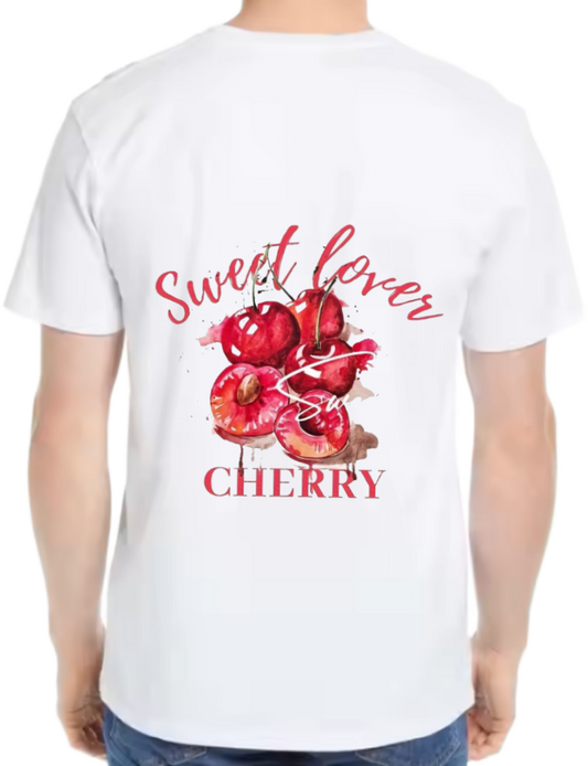 Sweet lover t- shirt One Size White back 89
