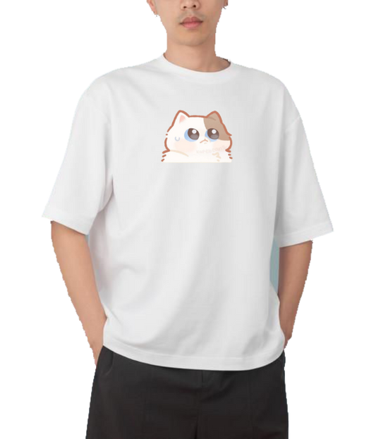 cat One Size t- shirt White 90