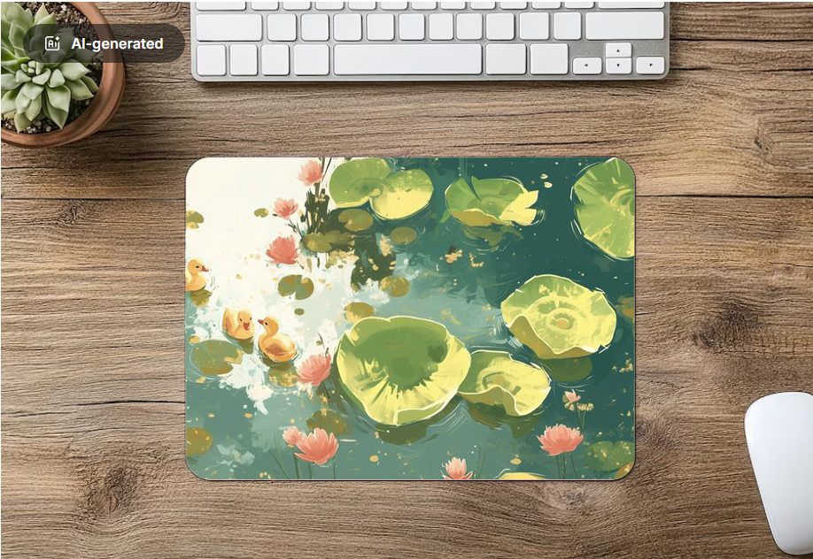 Mouse Pad Lily pads