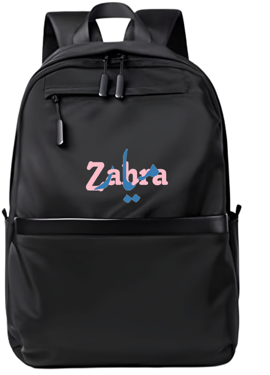 name School Back bag bag Zahra 89