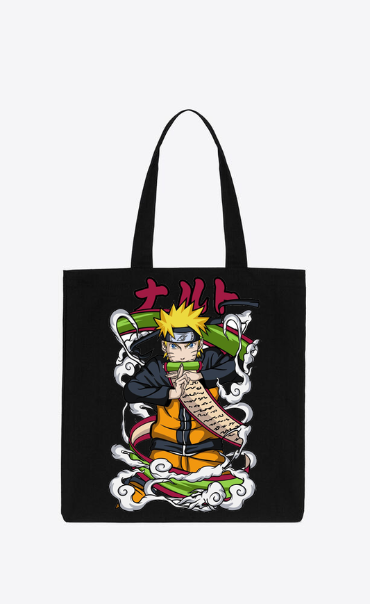 Naruto Shippuden tote bag Black 89