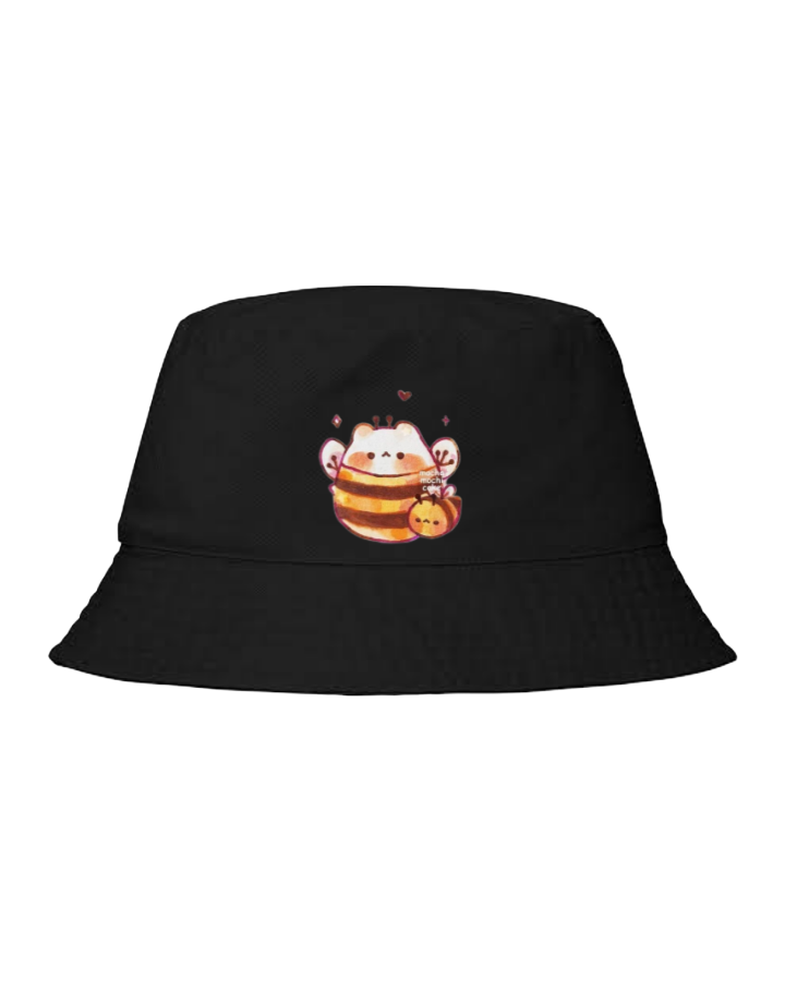 bunny Bucket hat Fishman hat cap Black 84