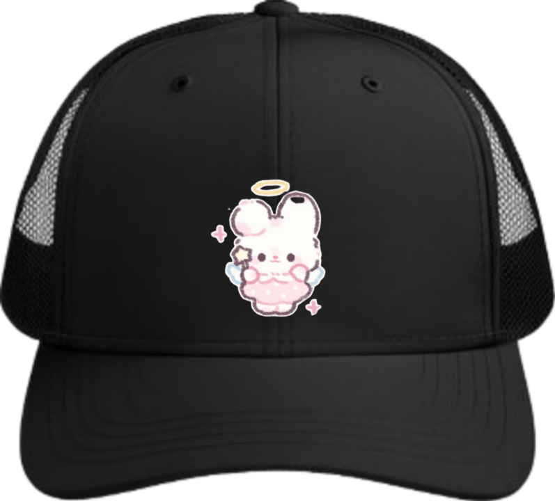 bunny Baseball cap Black 85