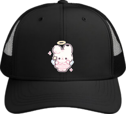 bunny Baseball cap Black 85