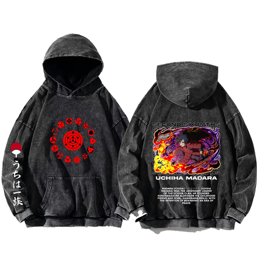 Naruto Shippuden One Size hoodie Washed Back 89