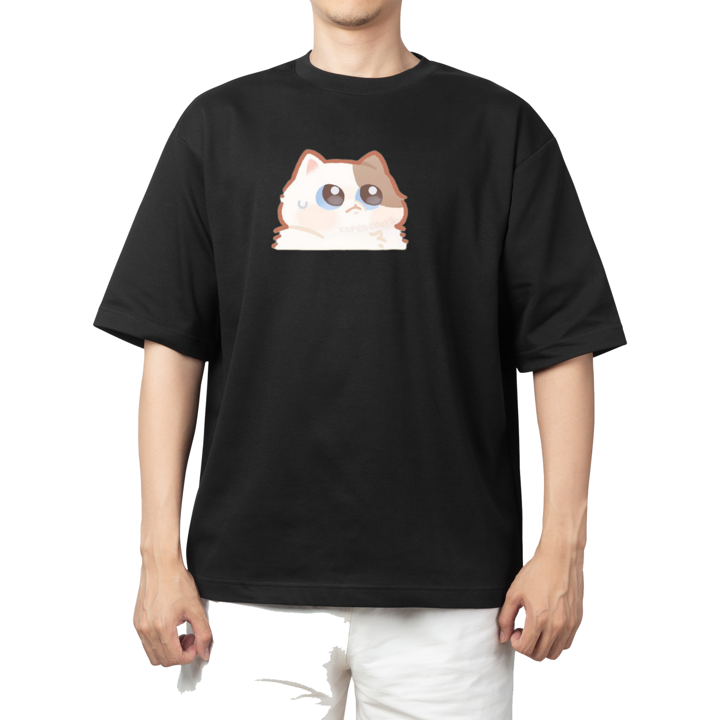 cat One Size t- shirt Black 89