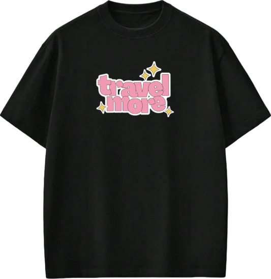 travel travellar t- shirt Black 9