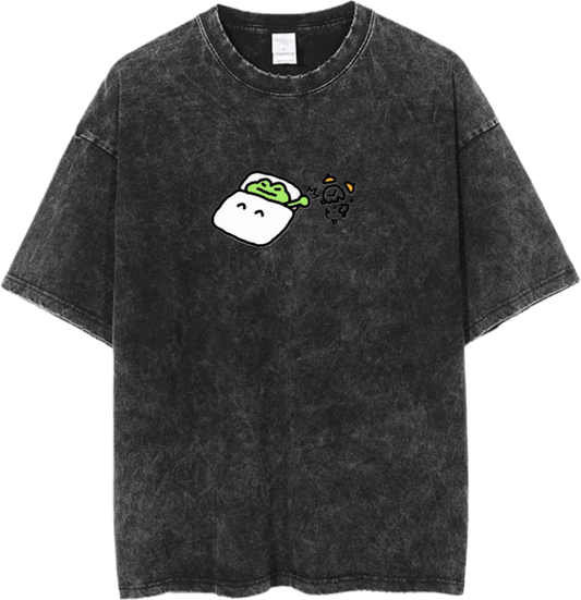 Frog One Size t- shirt Washed 8