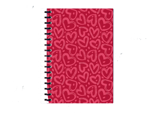 Notebook Heart lollipops  7