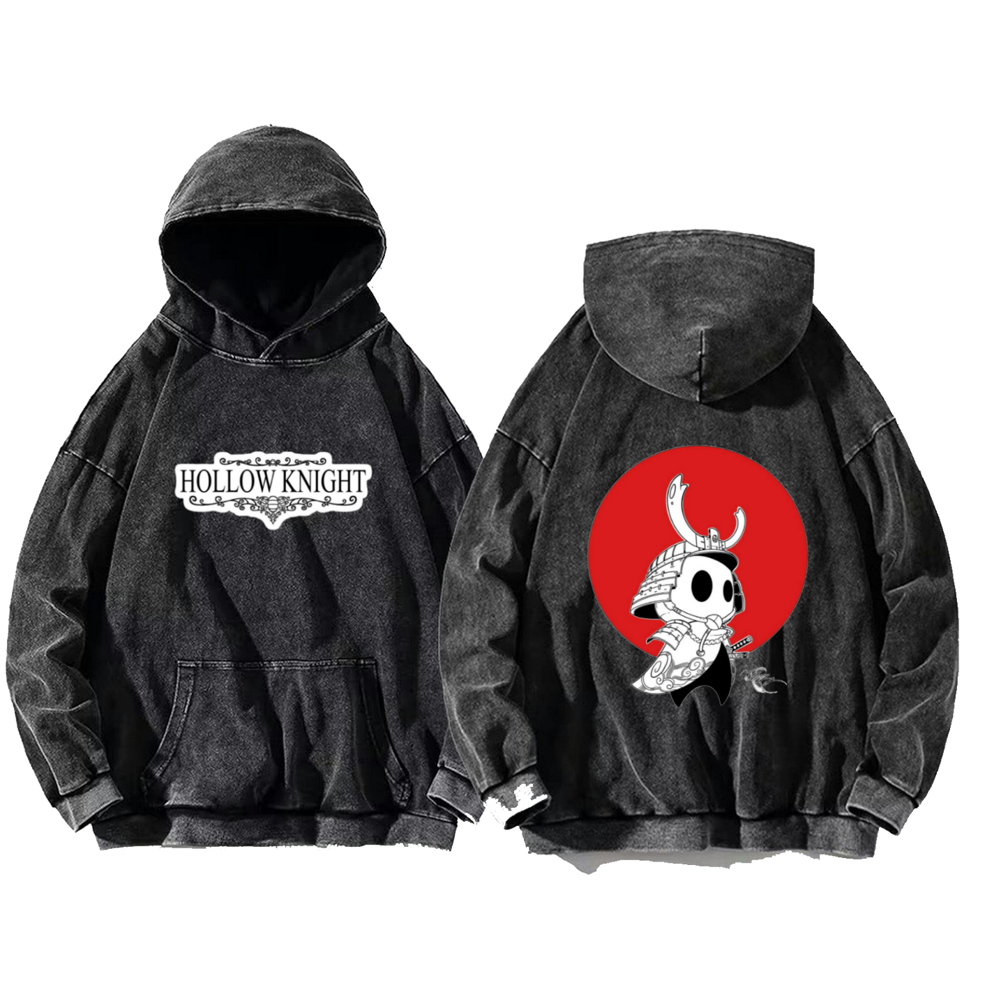 Hollow Knight One Size hoodie Washed Back 8