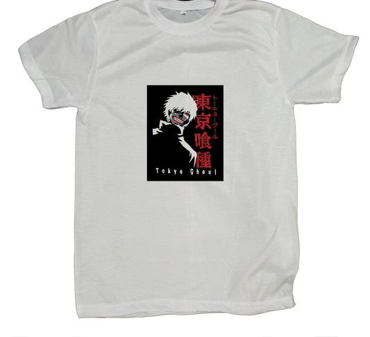 Tokyo ghoul t- shirt fat White 8