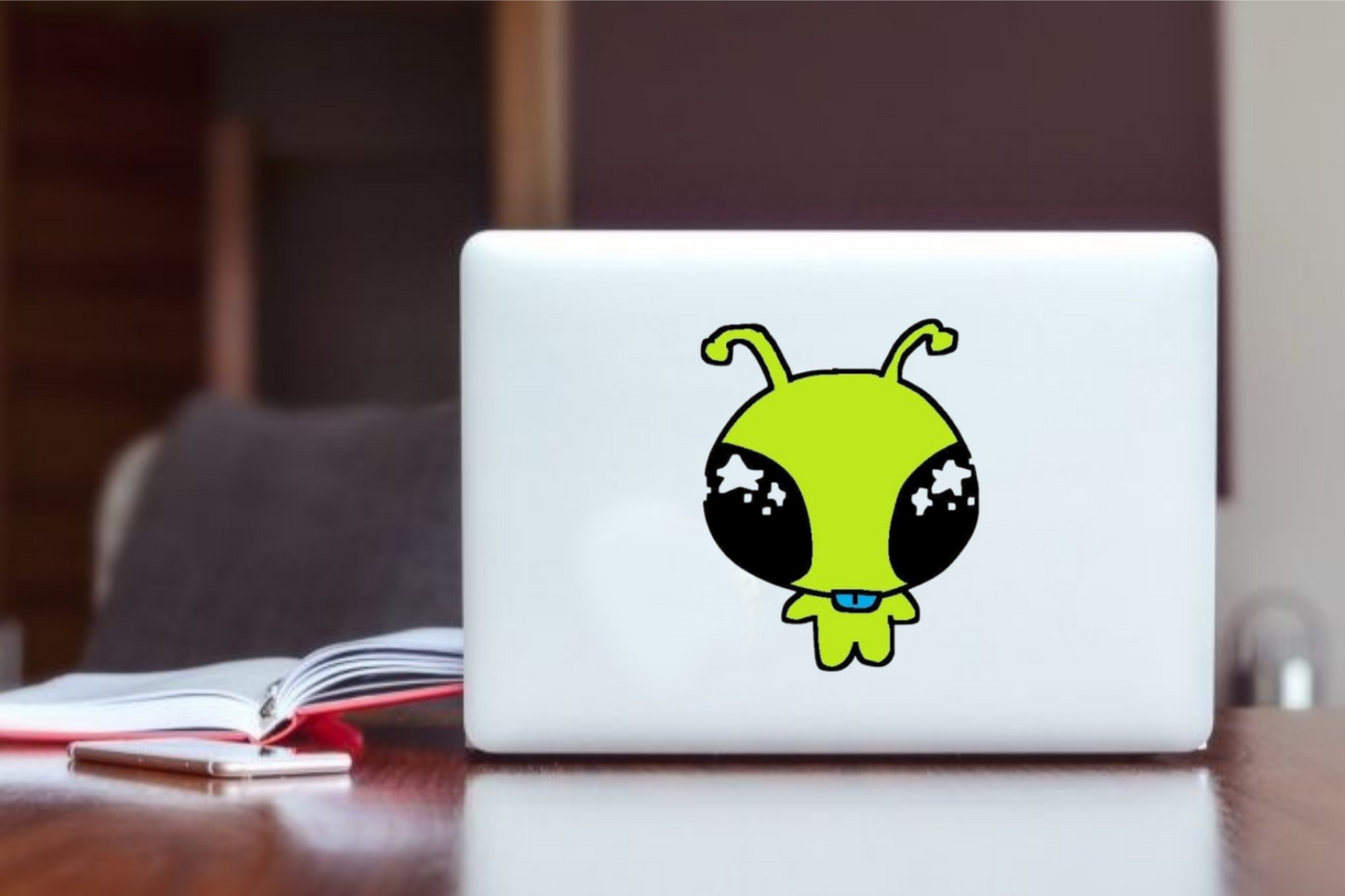 aliens Laptop Sticker 8
