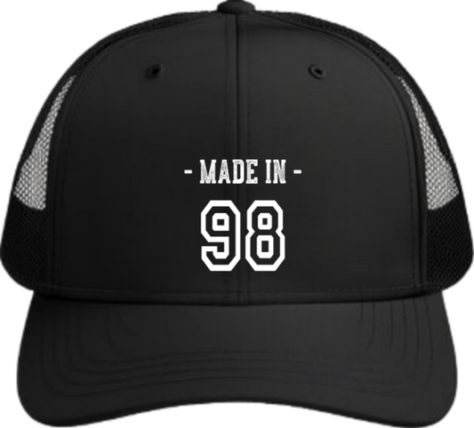 age Baseball cap Black 98