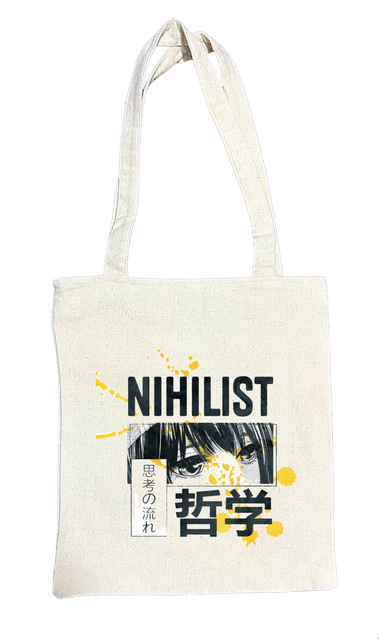 RANDOM ANIME GIRL tote bag Beige 8