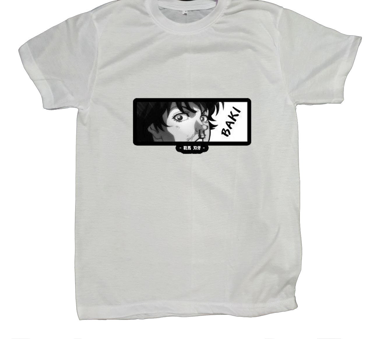 anami baki fat t- shirt White 8