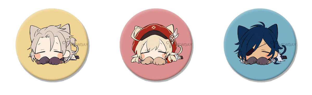 Genshin Impact brooch 90