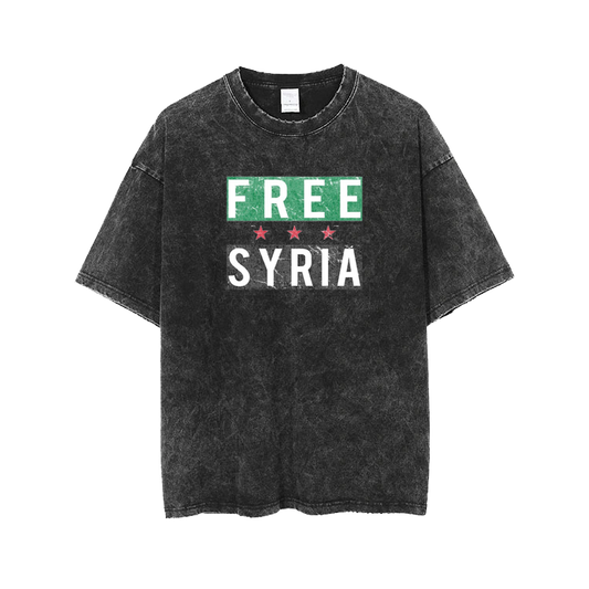 Syria t- shirt One Size Washed 8