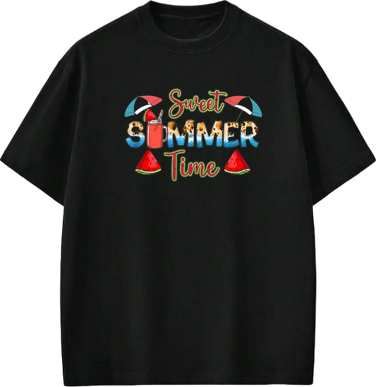 Summer Vibes t- shirt Black Back 8