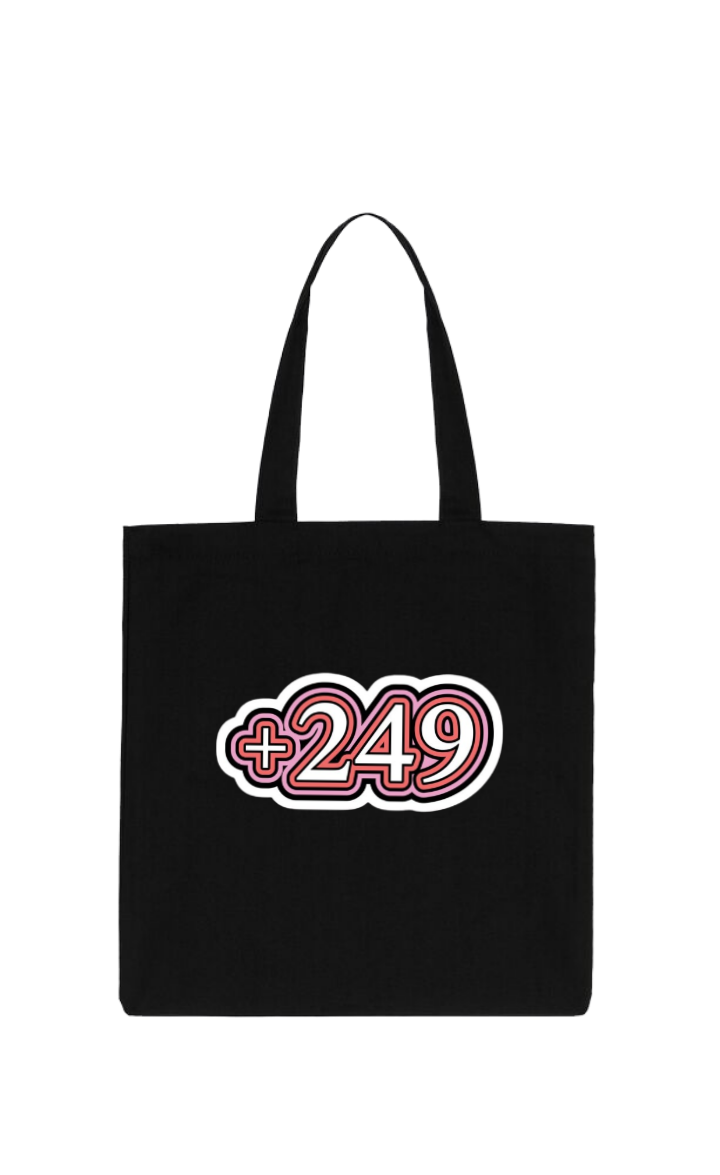 Sudan tote bag Black 8