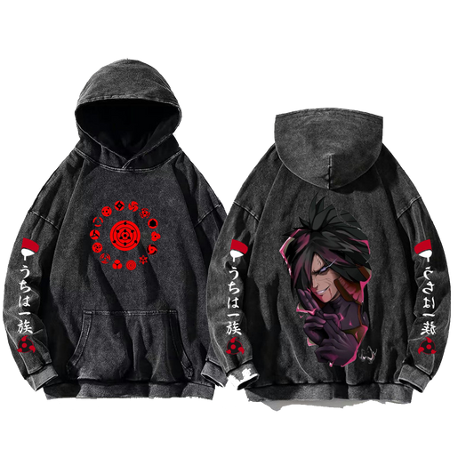 Naruto Shippuden One Size hoodie Washed Back 8