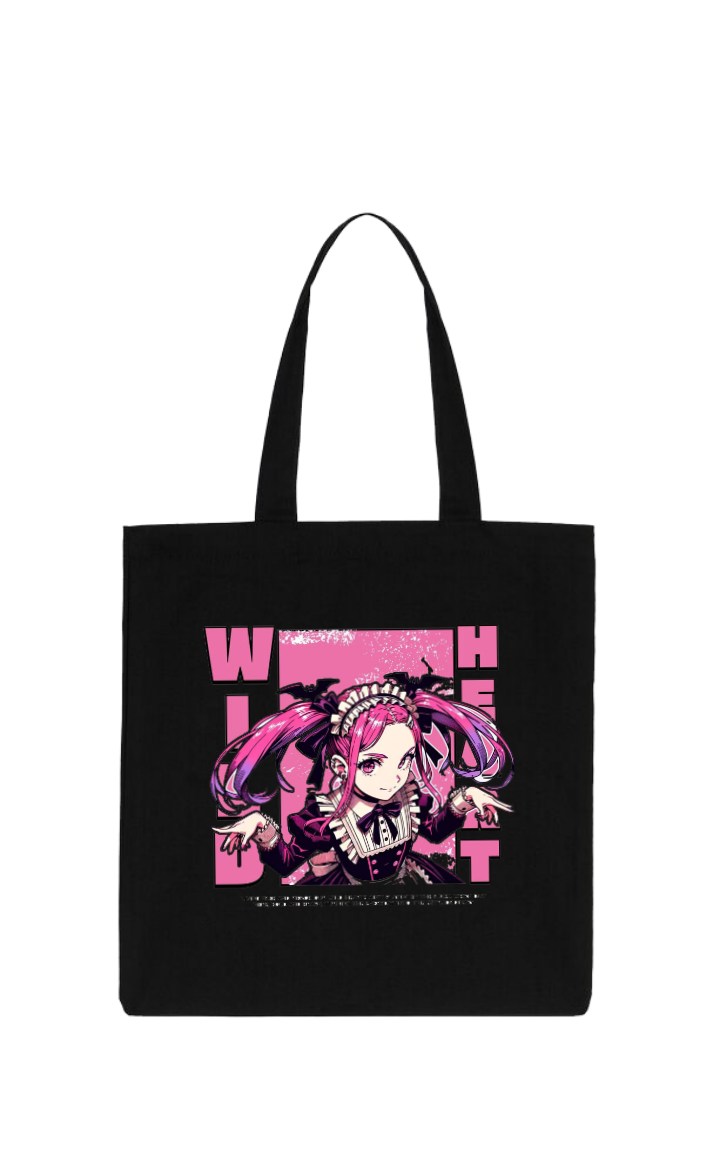 Wild Heart tote bag Black 8