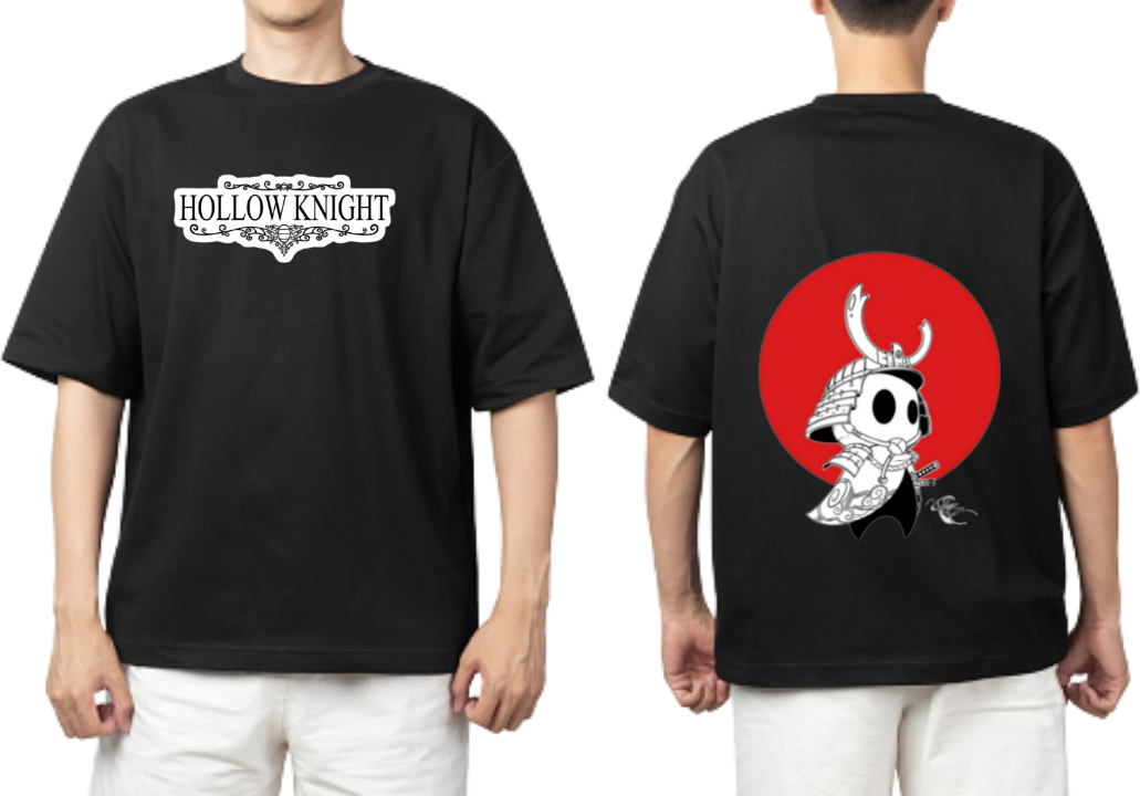 Hollow Knight t- shirt One Size Black Back 8