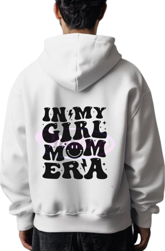 Mom dad parents Oversize Hoodie White Back 8