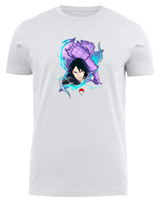Naruto Shippuden t- shirt fat White 8