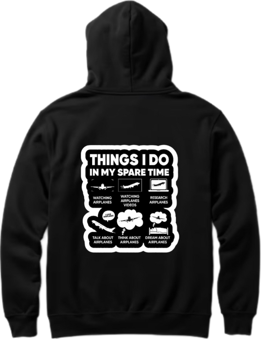 travel travellar Oversize Hoodie Black Back 8