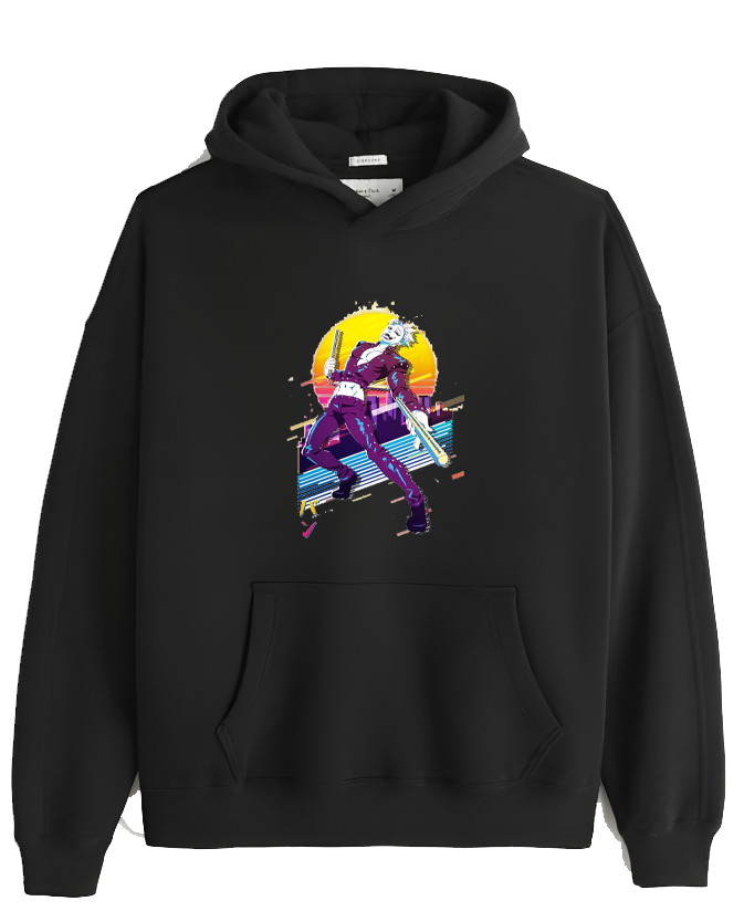 Anime Nanatsu no taizai seven deadly sins Oversize Hoodie Black 8