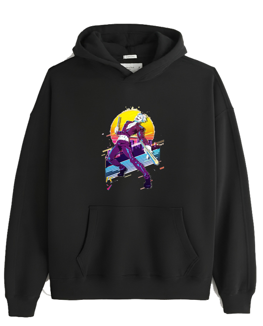 Anime Nanatsu no taizai seven deadly sins Oversize Hoodie Black 8