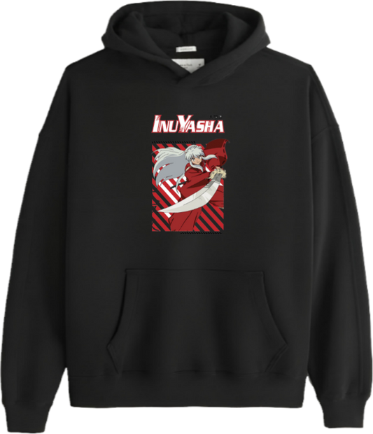 Inuyasha One Size hoodie Black 8