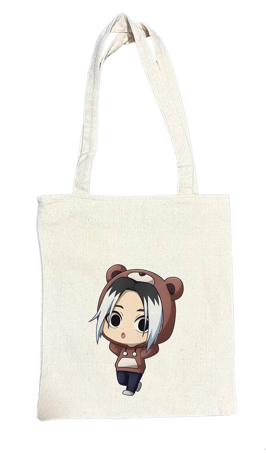 blue lock tote bag beige 8