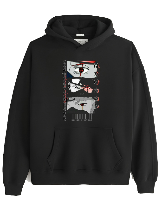 Naruto Shippuden One Size hoodie Black 8