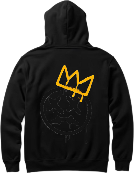 Evil Thoughts One Size hoodie Black Back 8