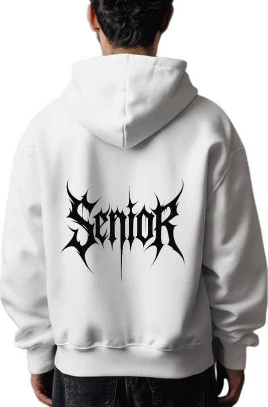 Goth Oversize Hoodie White Back 8