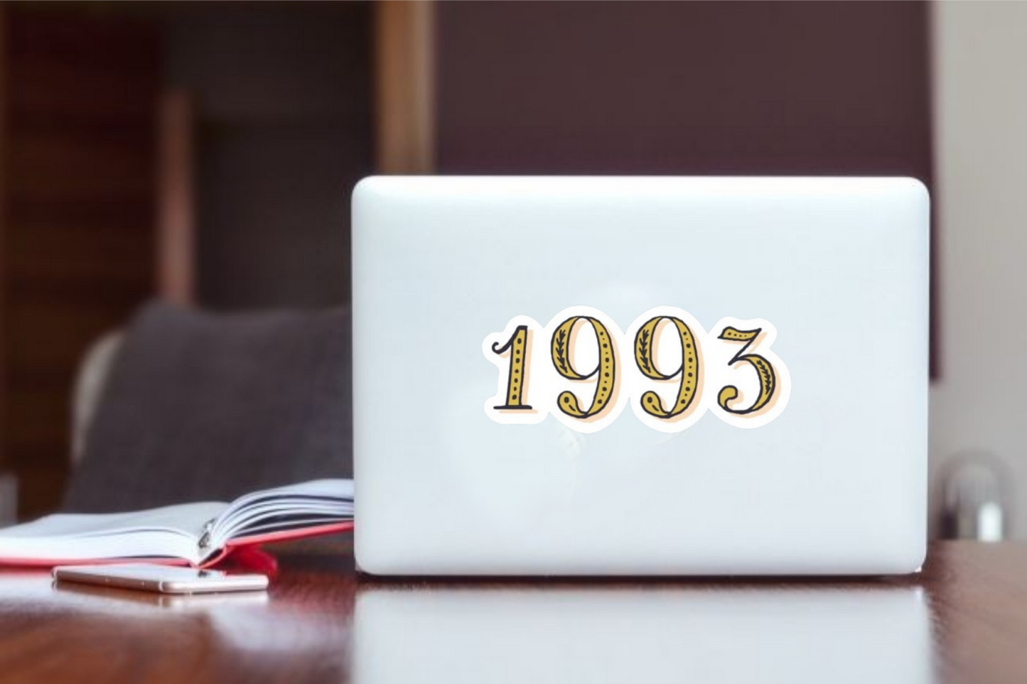 age Laptop Sticker 1993