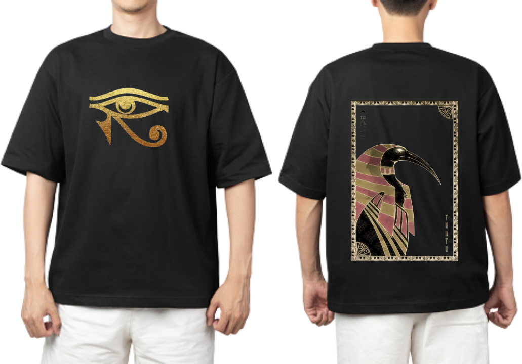 Egypt t- shirt One Size Black 8