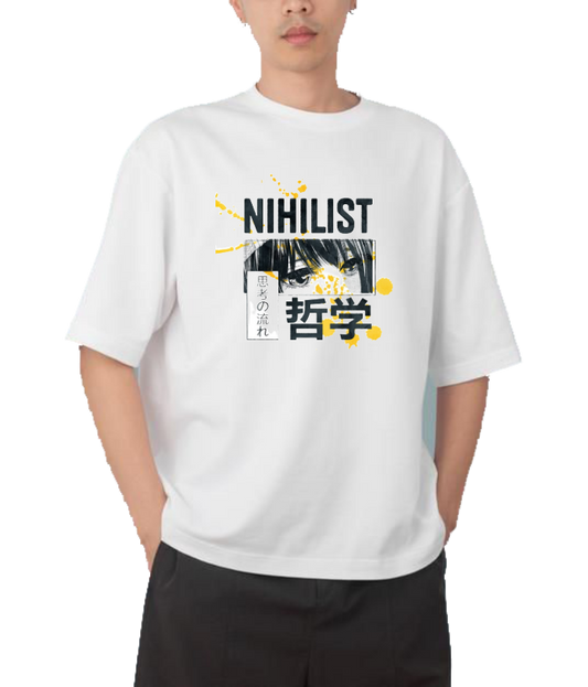 RANDOM ANIME GIRL  t- shirt White 8