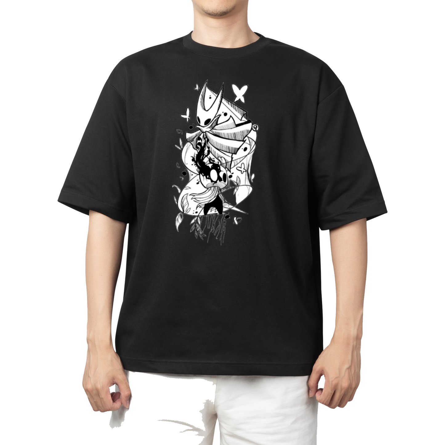 Hollow Knight t- shirt One Size Black 8