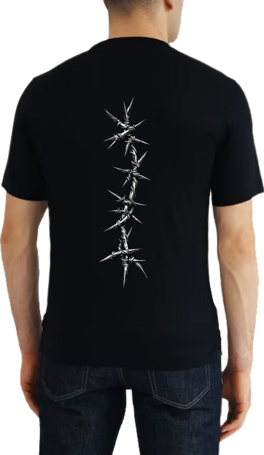 Goth  t- shirt  Black Back 8