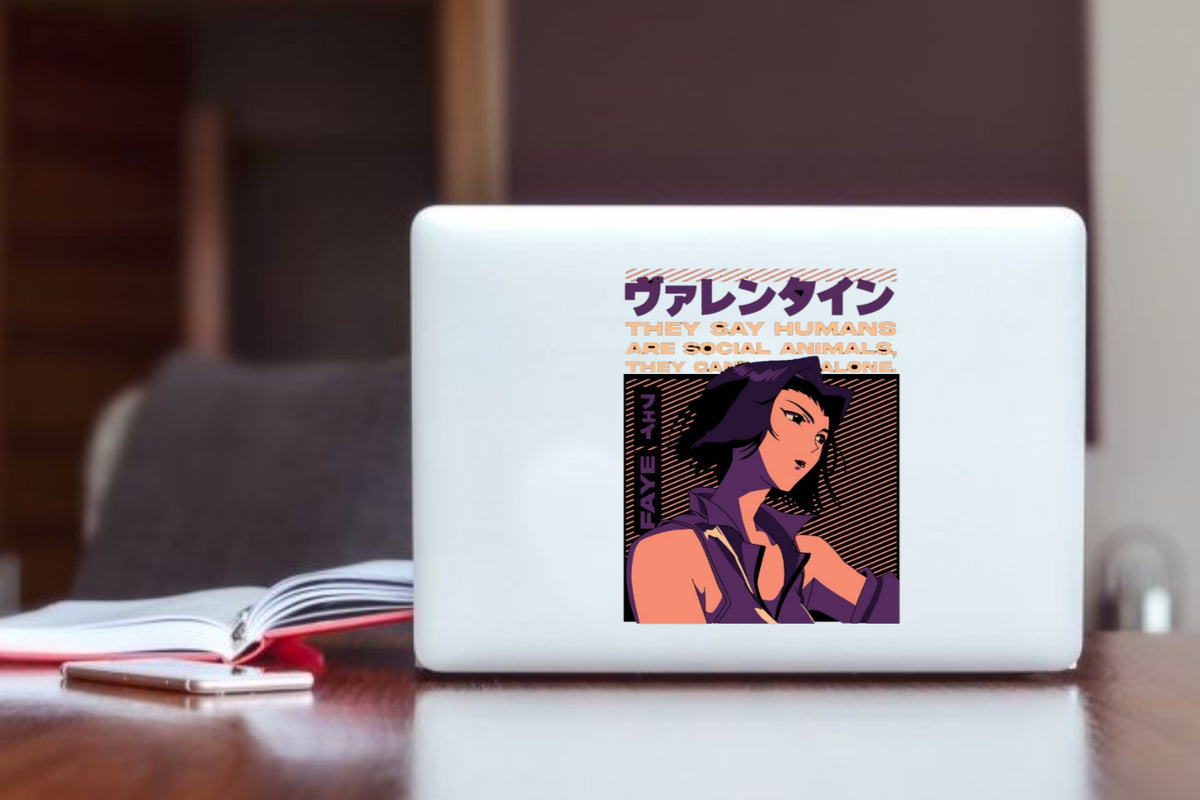 Cowboy Bebop Laptop Sticker 8