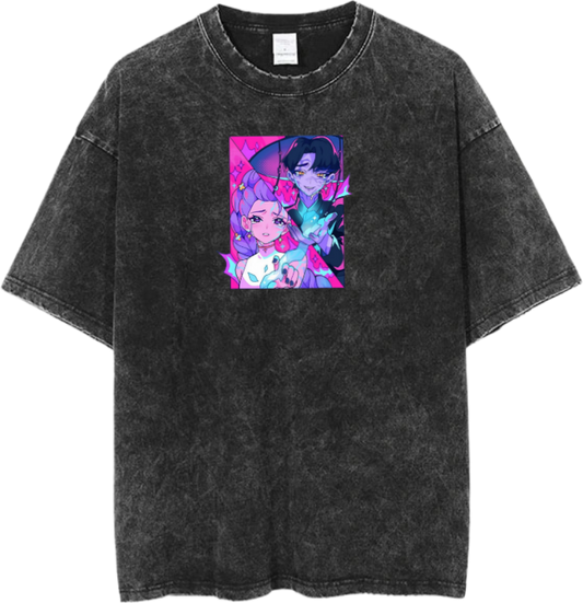 Hunterix kpop  t- shirt Washed  8